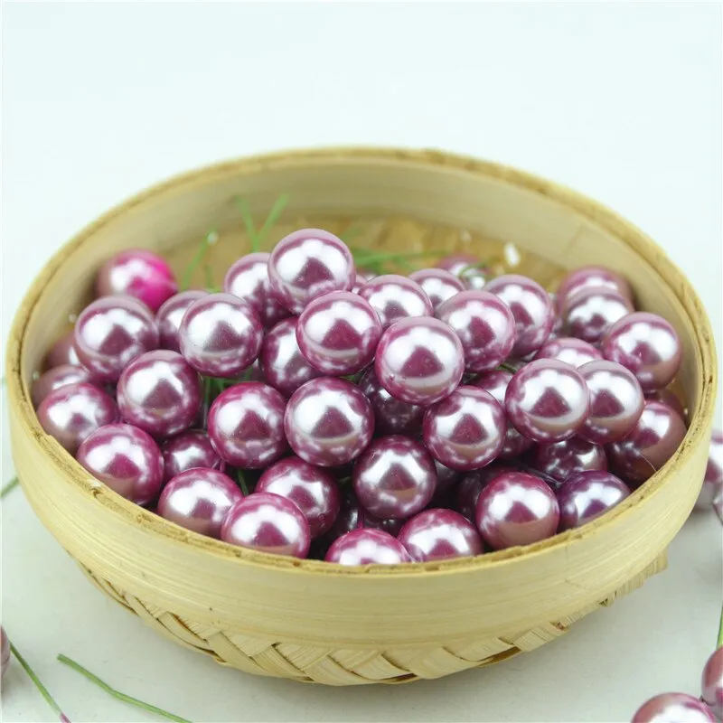 100pcs Super pearl Plastic Stamens Artificial Flower small Berries Cherry For Wedding Christmas Cake Box Wreaths Decoration