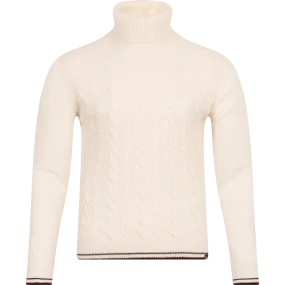 4488 Mens Sweater - White