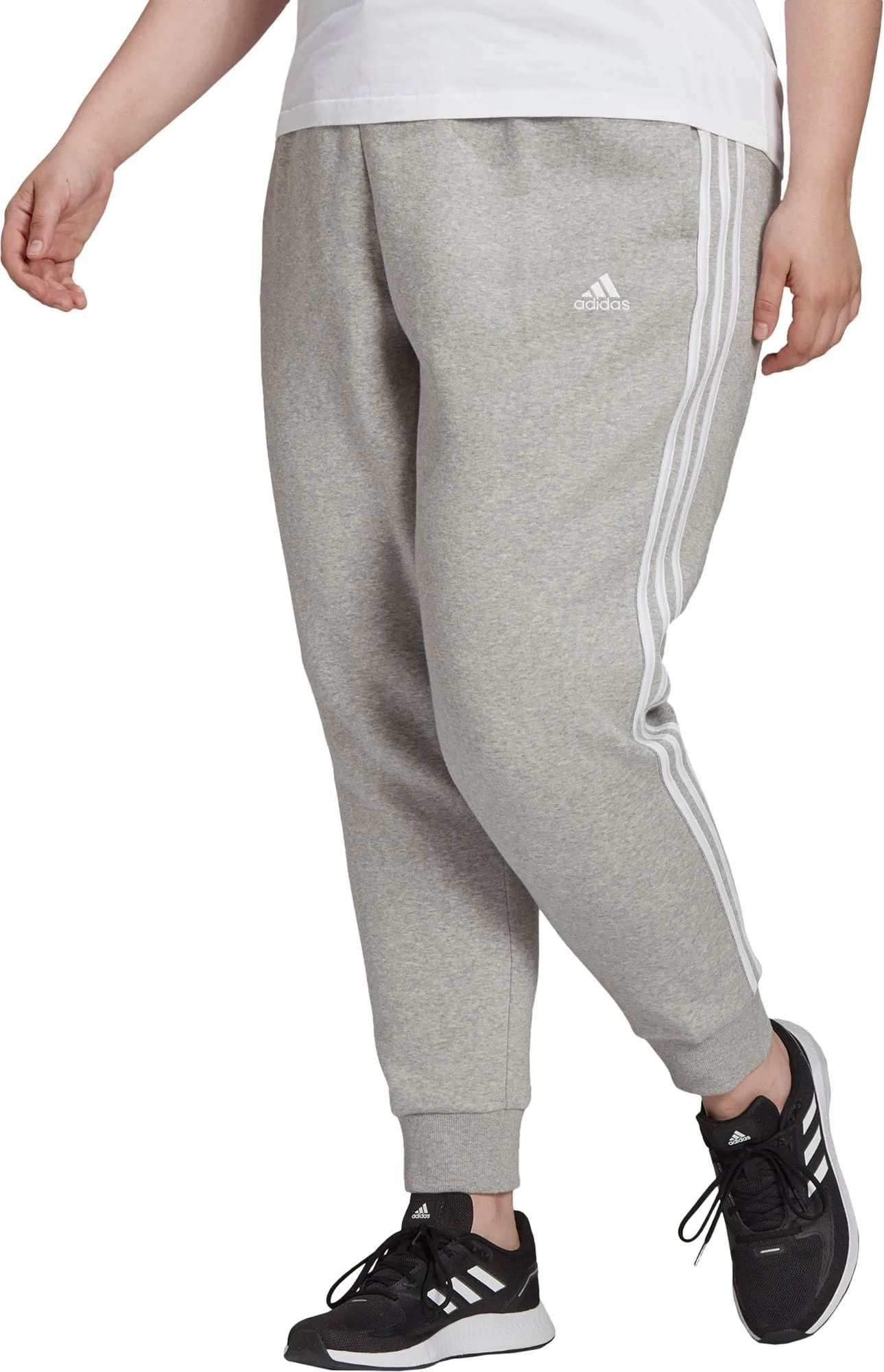 ADIDAS -  Plus Fleece Fitness Sweatpants