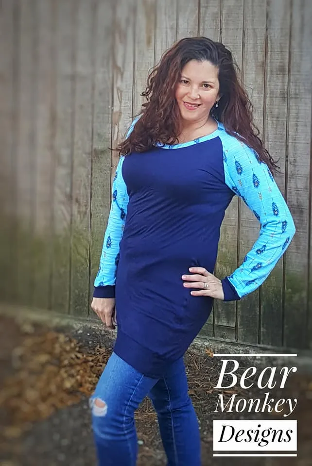 Adult Going Home Sweater and Dress Pattern