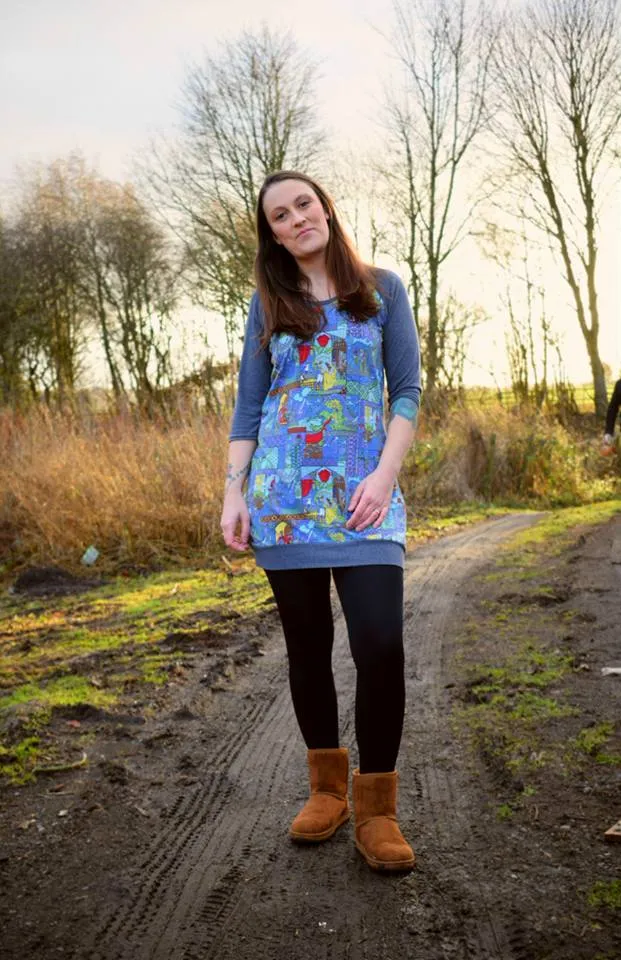 Adult Going Home Sweater and Dress Pattern