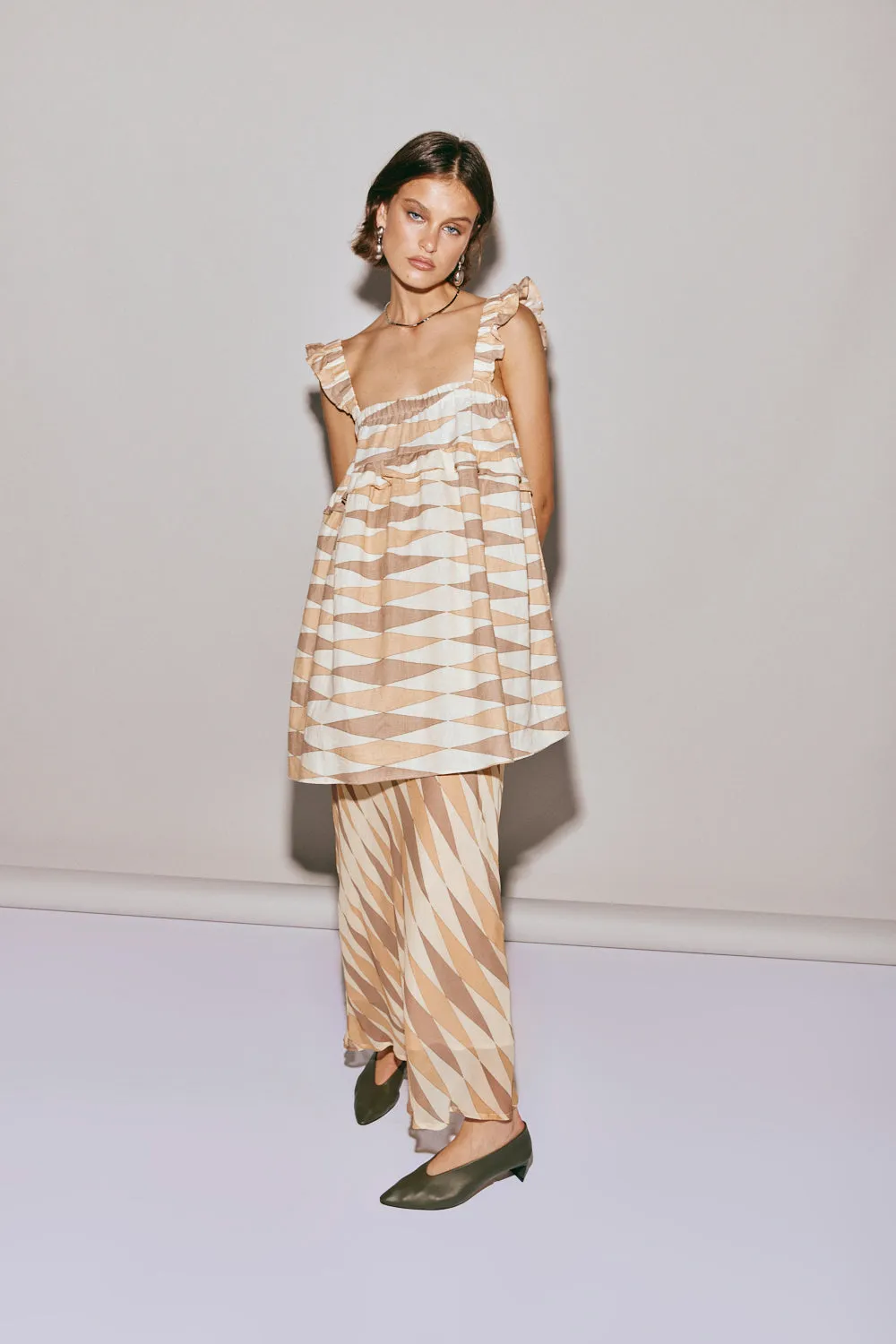 Aire Maxi Skirt Una
