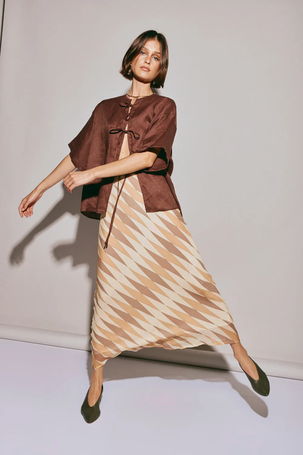 Aire Maxi Skirt Una