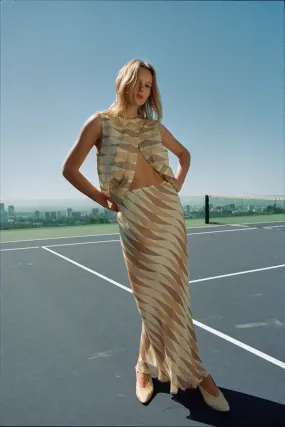 Aire Maxi Skirt Una