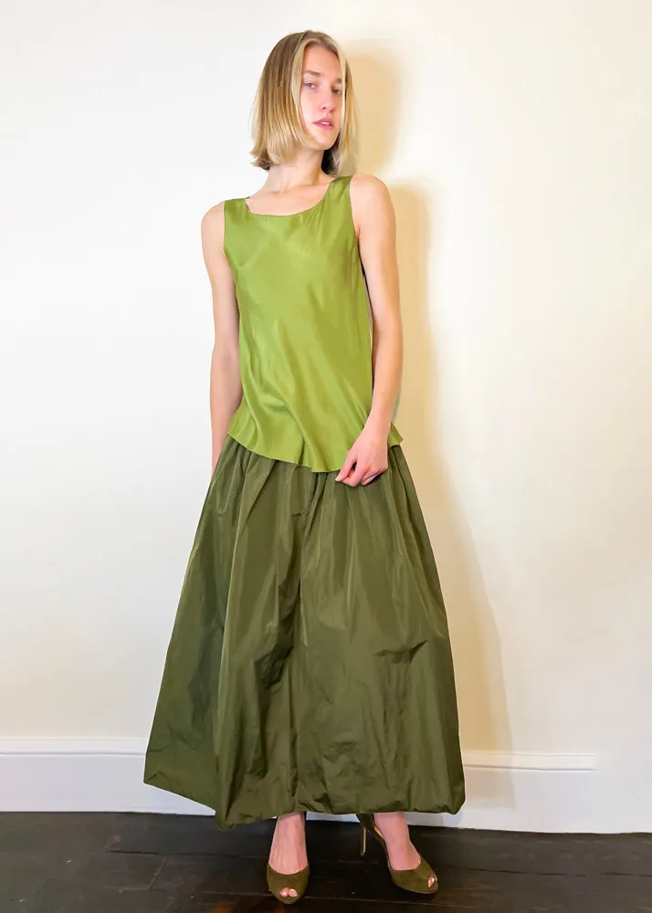 Ankle Length Skirt - Khaki