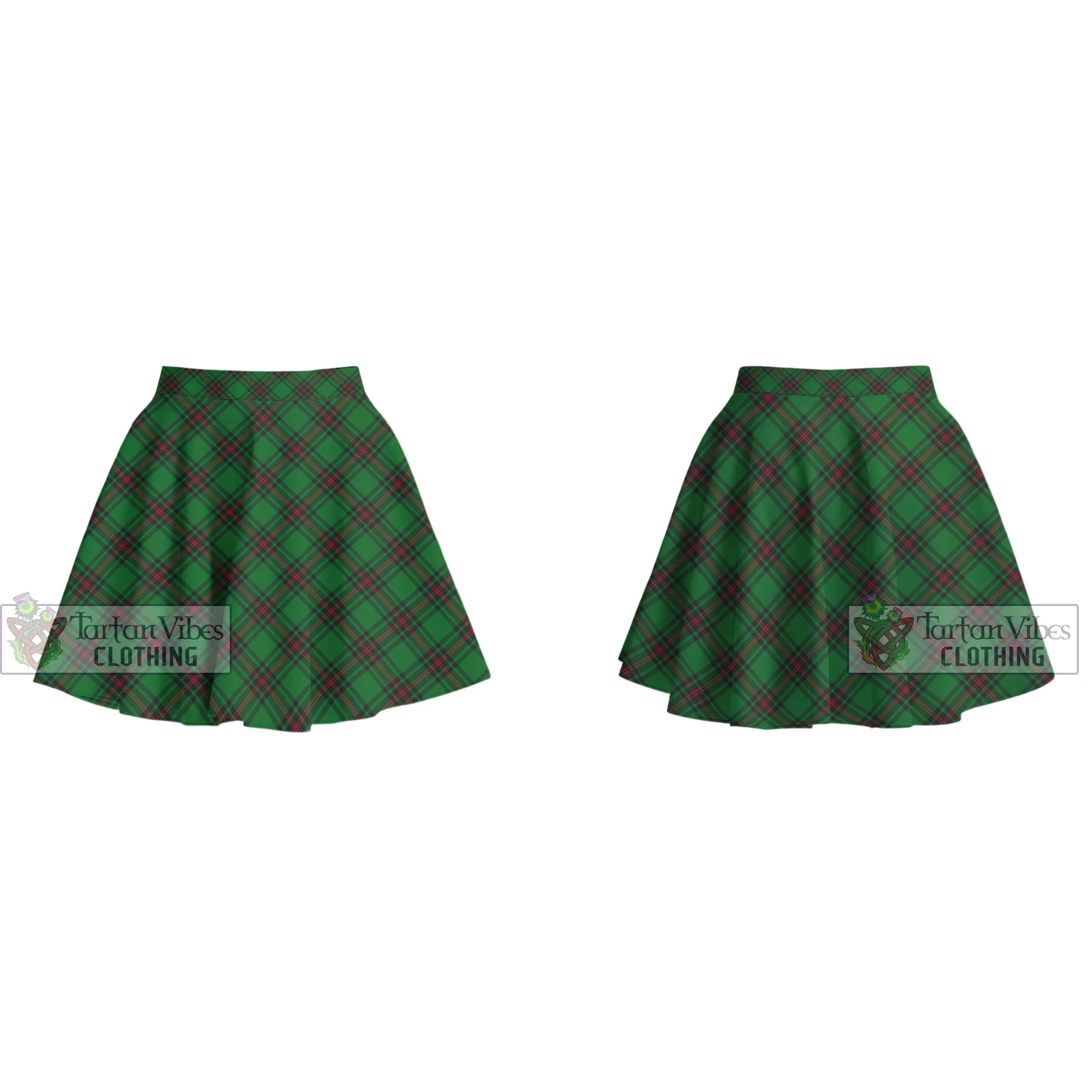 Anstruther Tartan Women's Plated Mini Skirt