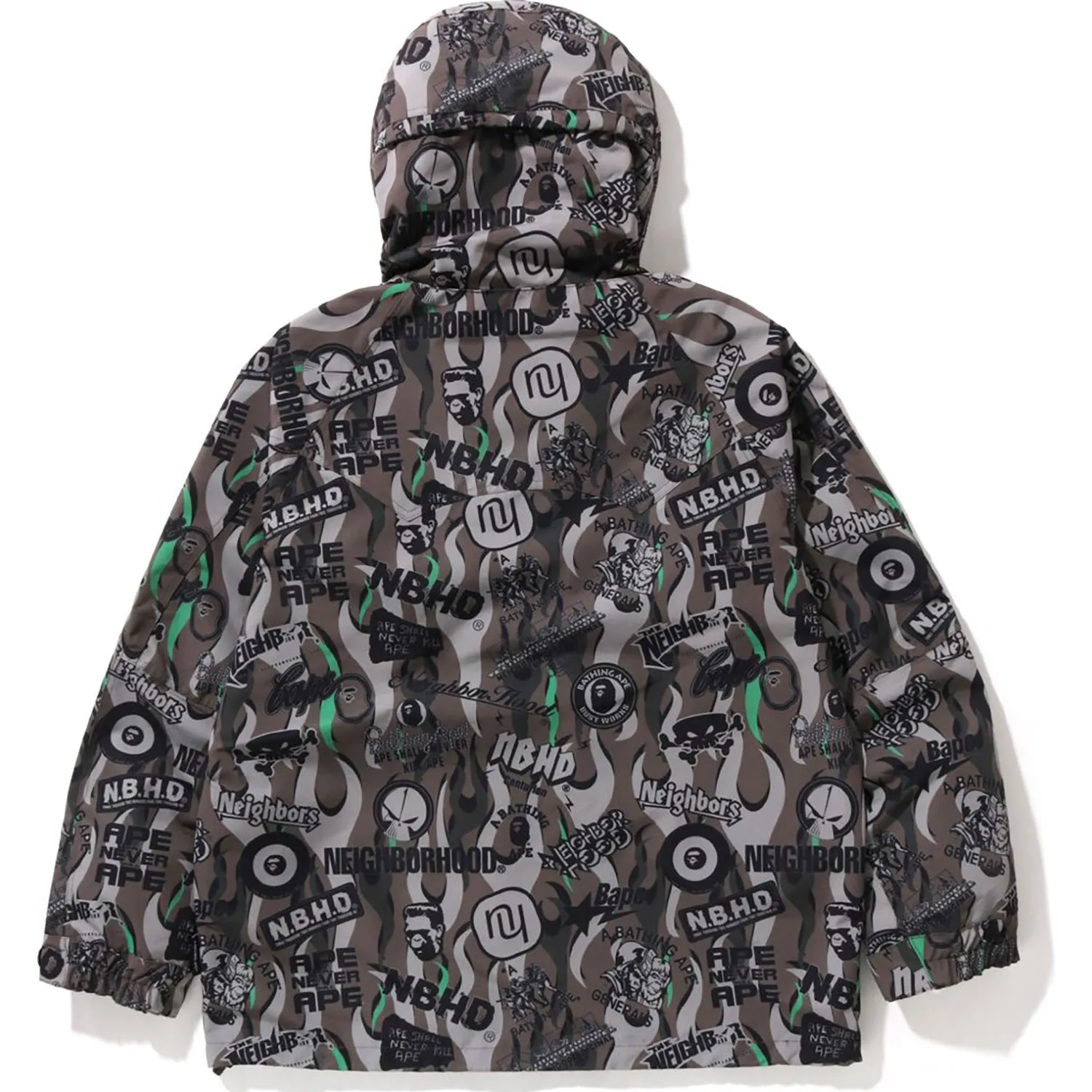 BAPE X NEIGHBOURHOOD SNOWBOARD JACKET MENS