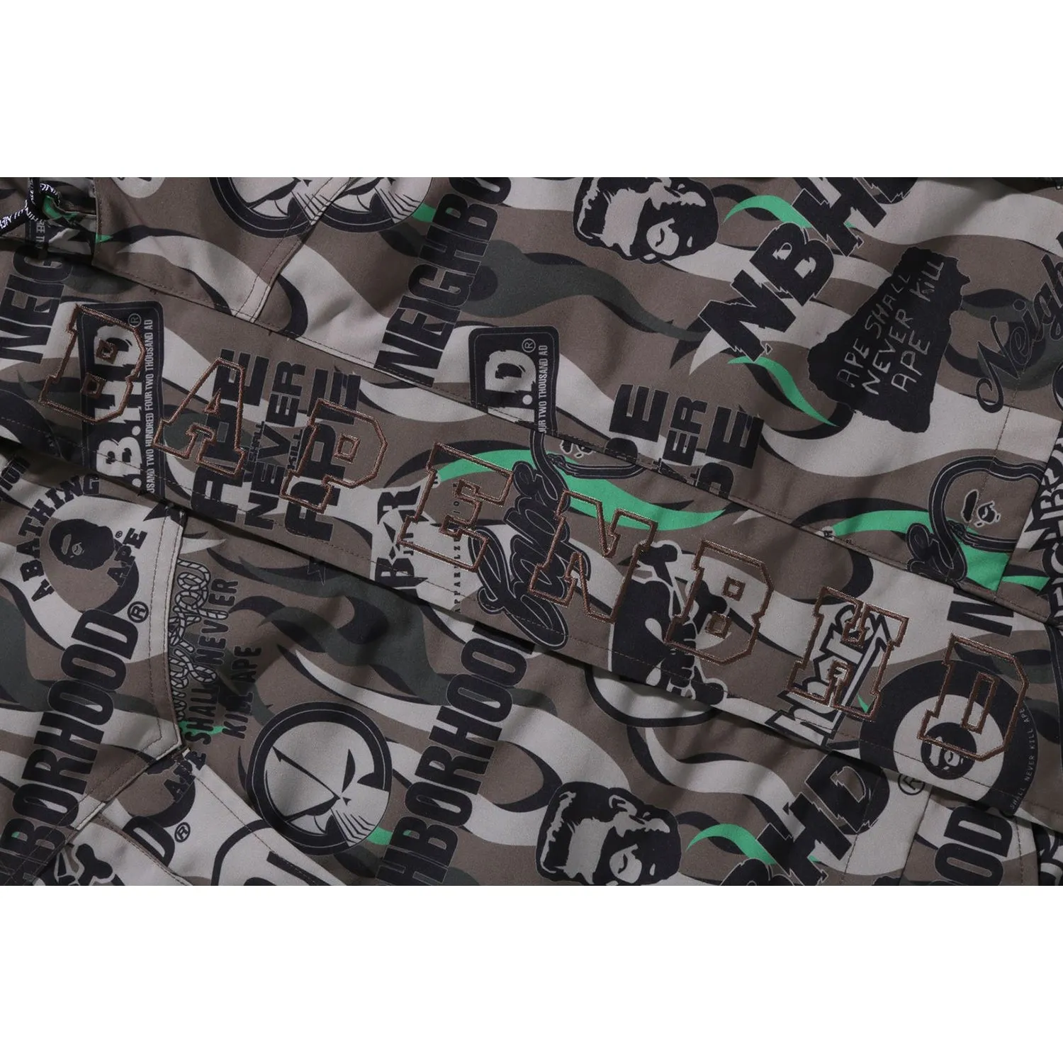 BAPE X NEIGHBOURHOOD SNOWBOARD JACKET MENS