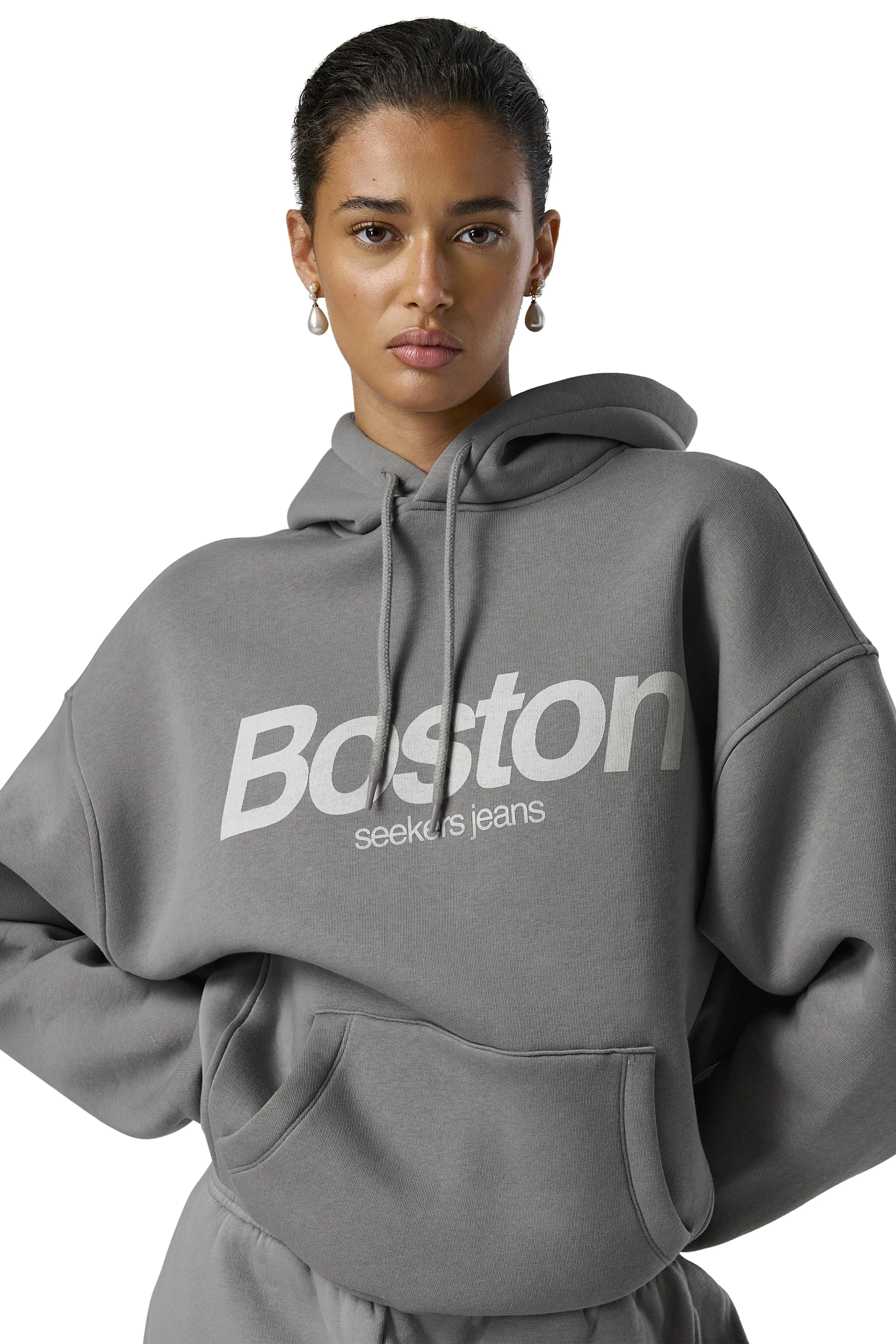 Boston Hoodie in Bleeker