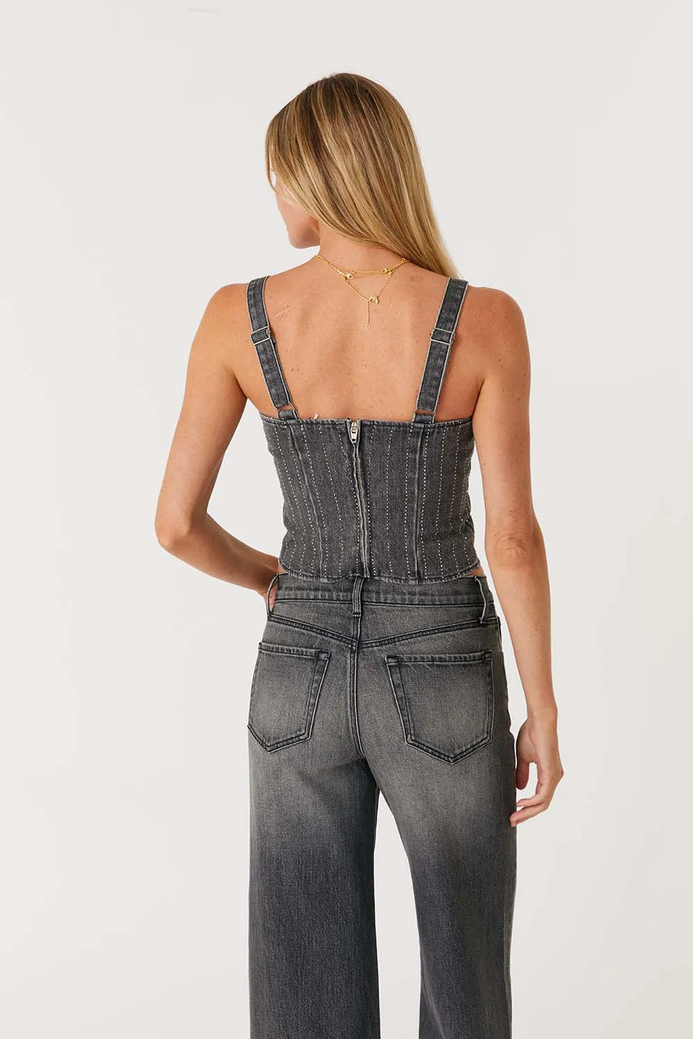 Carbon Corset Top