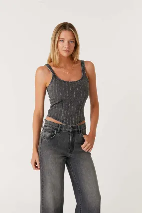 Carbon Corset Top