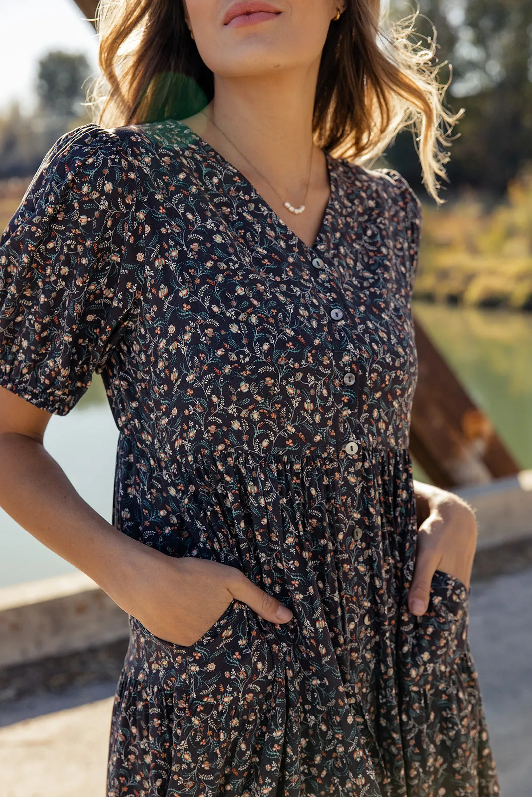 Don’t Go Changing Button Down Maxi
