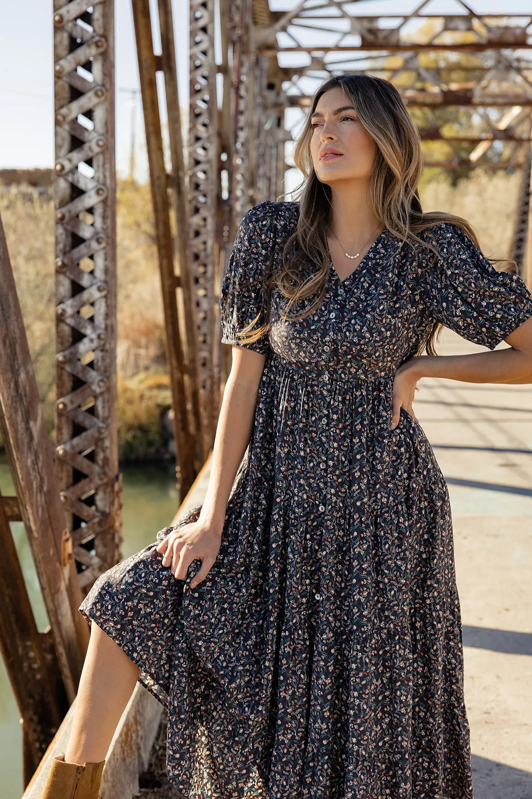 Don’t Go Changing Button Down Maxi