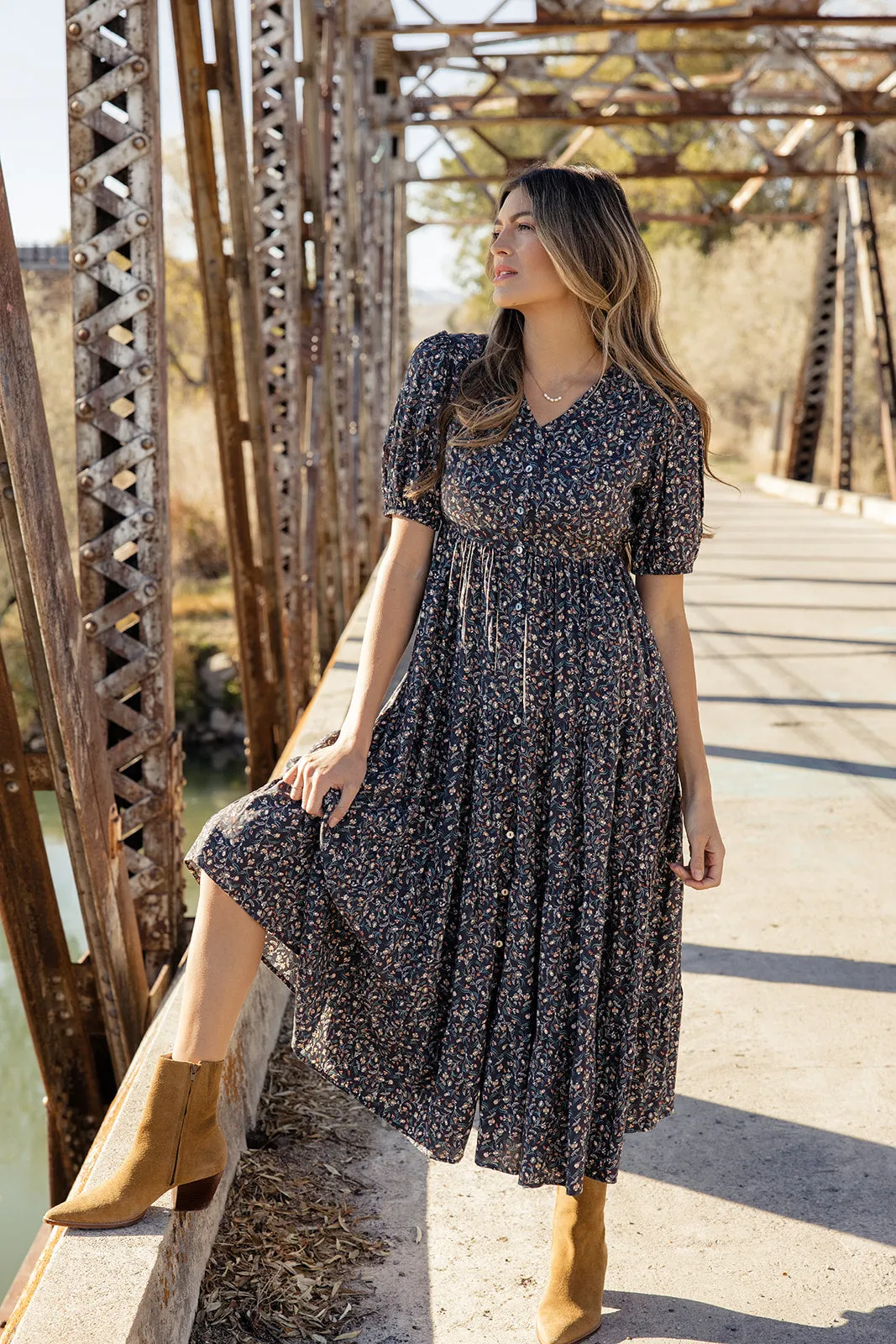 Don’t Go Changing Button Down Maxi