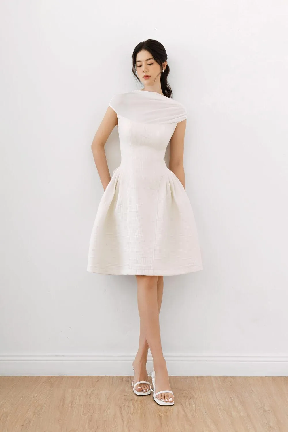 Elia Sabrina Neck Dress