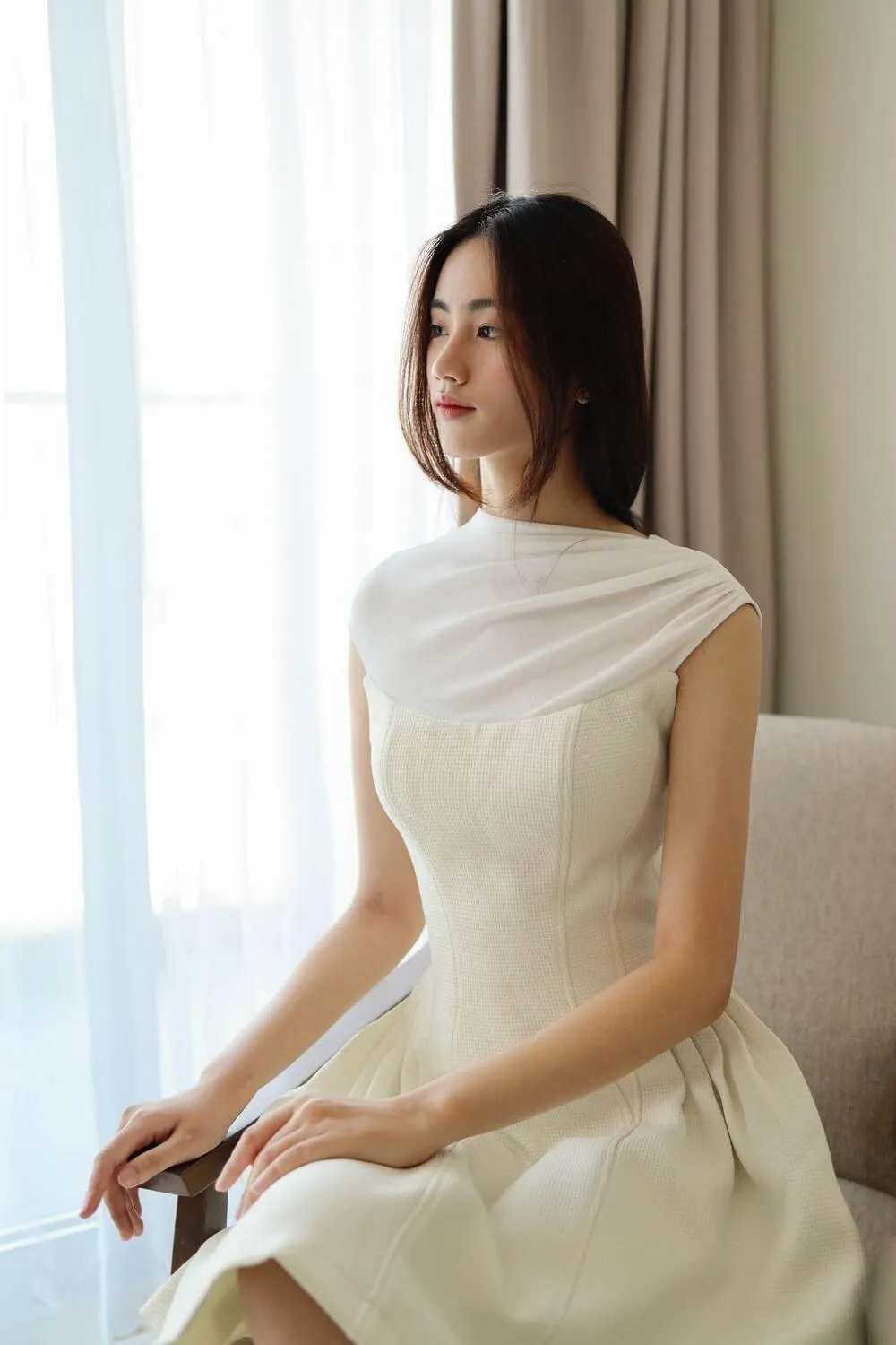 Elia Sabrina Neck Dress