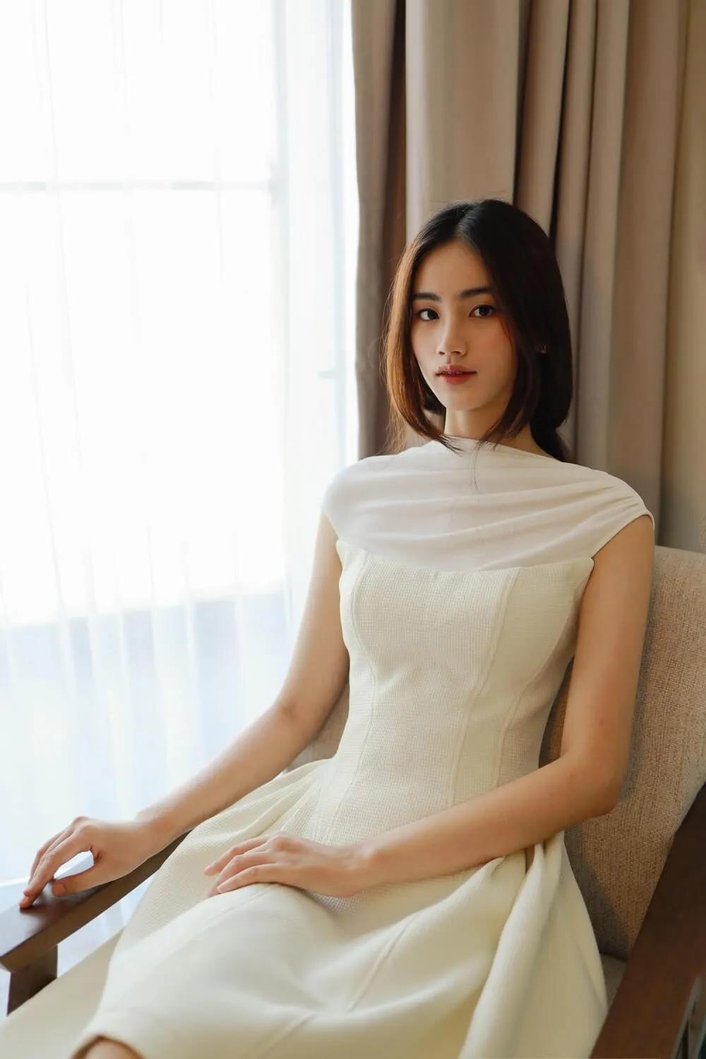 Elia Sabrina Neck Dress