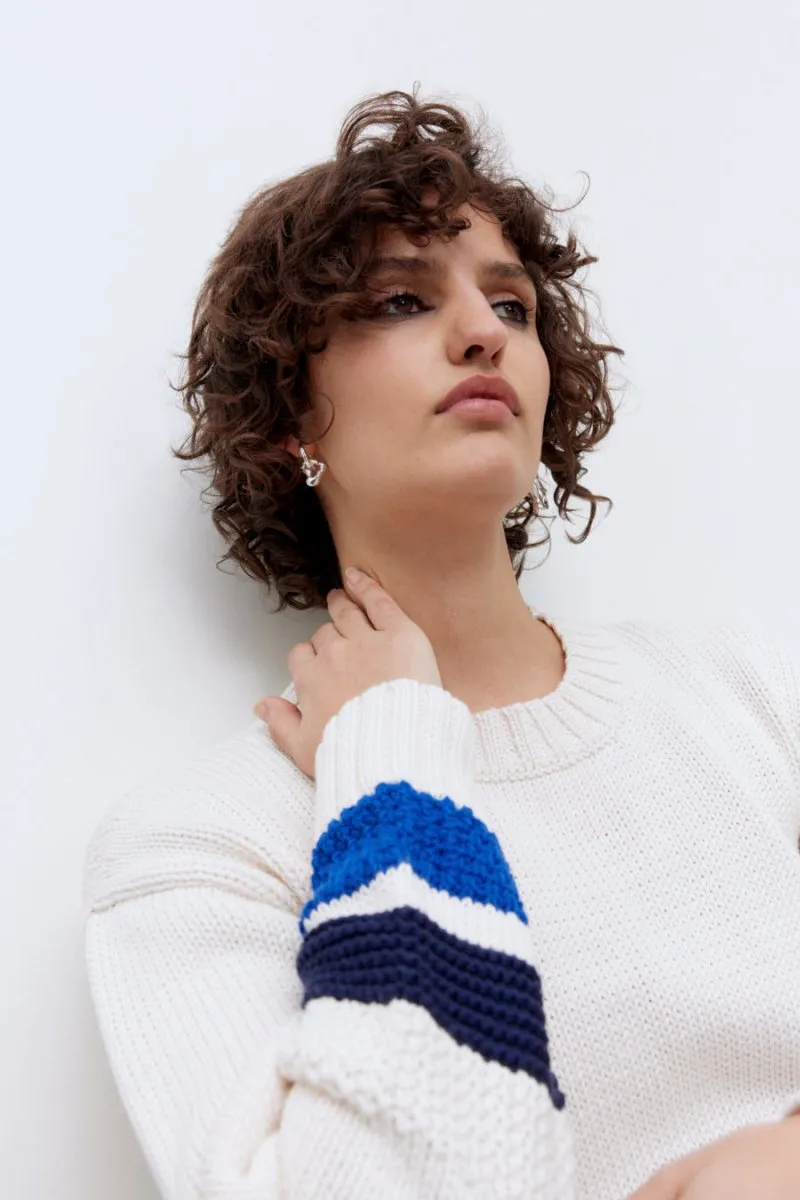 Eve Gravel Jaya Sweater - Ivory (Online Exclusive)