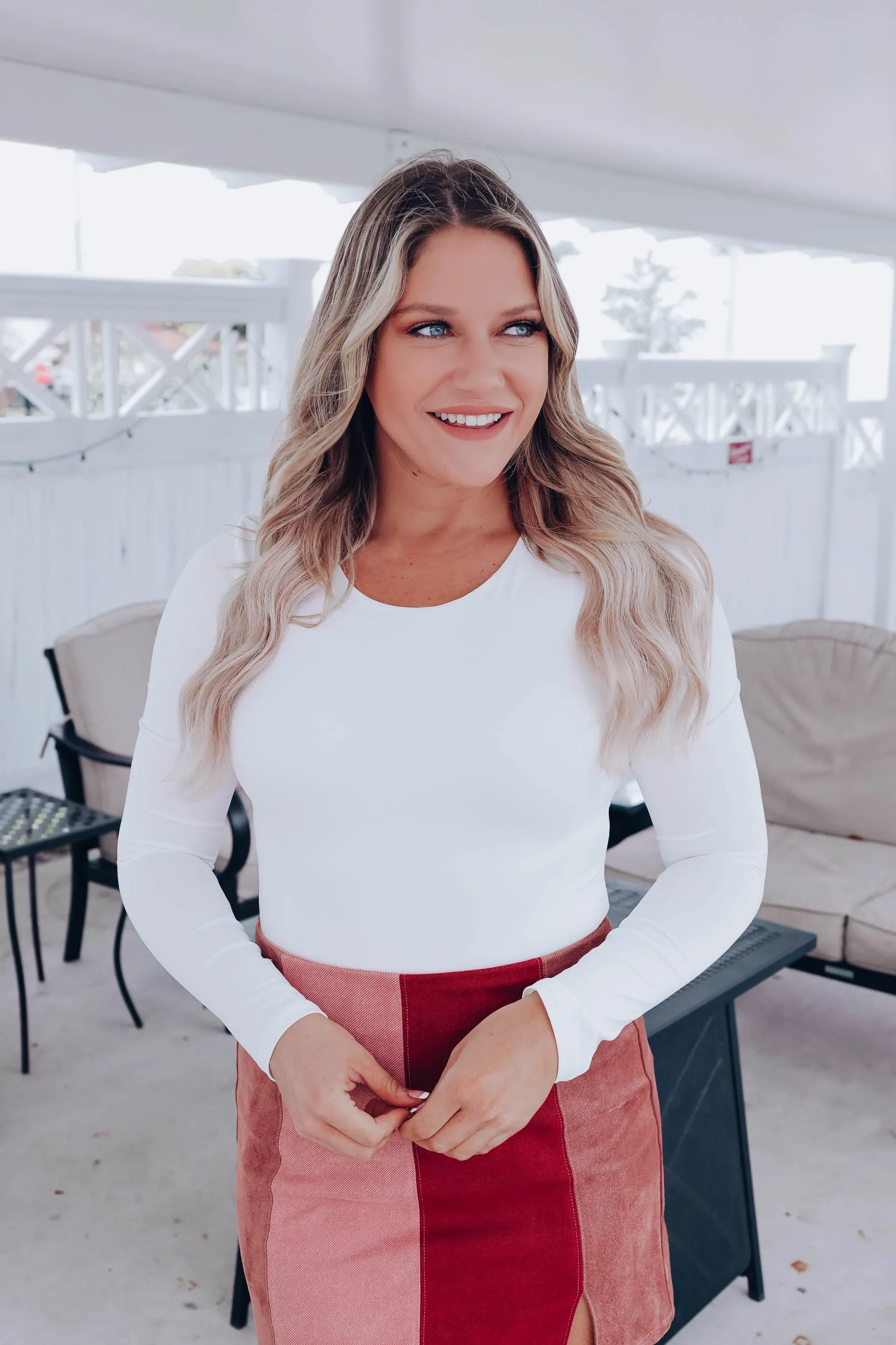 Everyday Essential Bodysuit - White