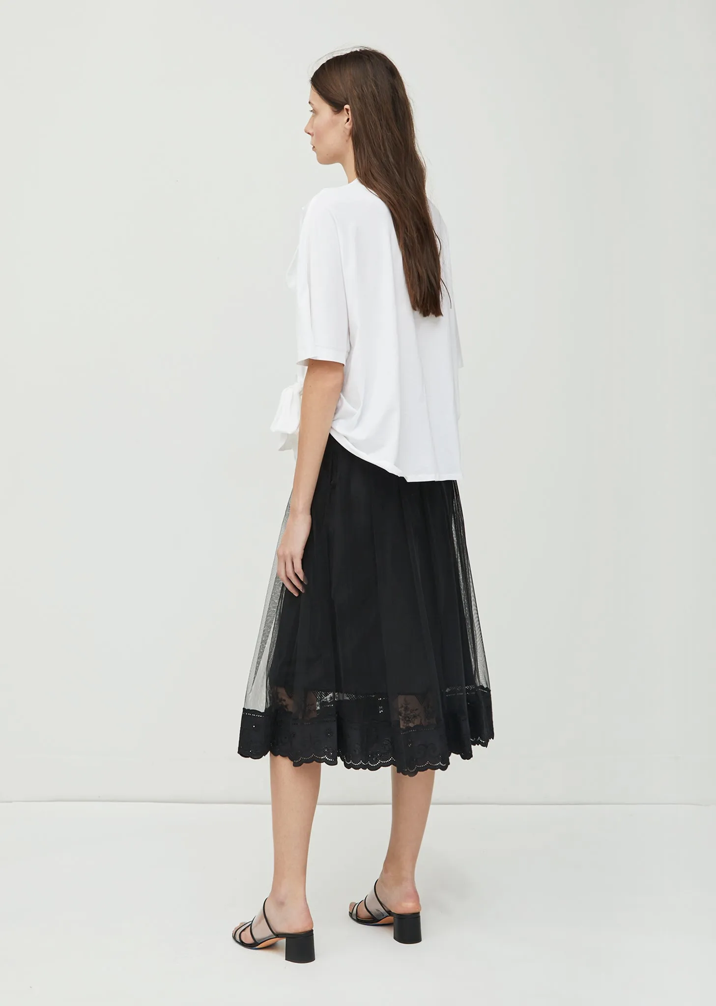 Four Bow Oversized Tee