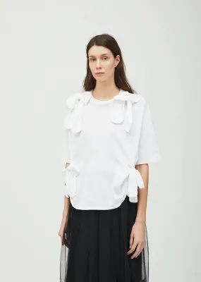 Four Bow Oversized Tee