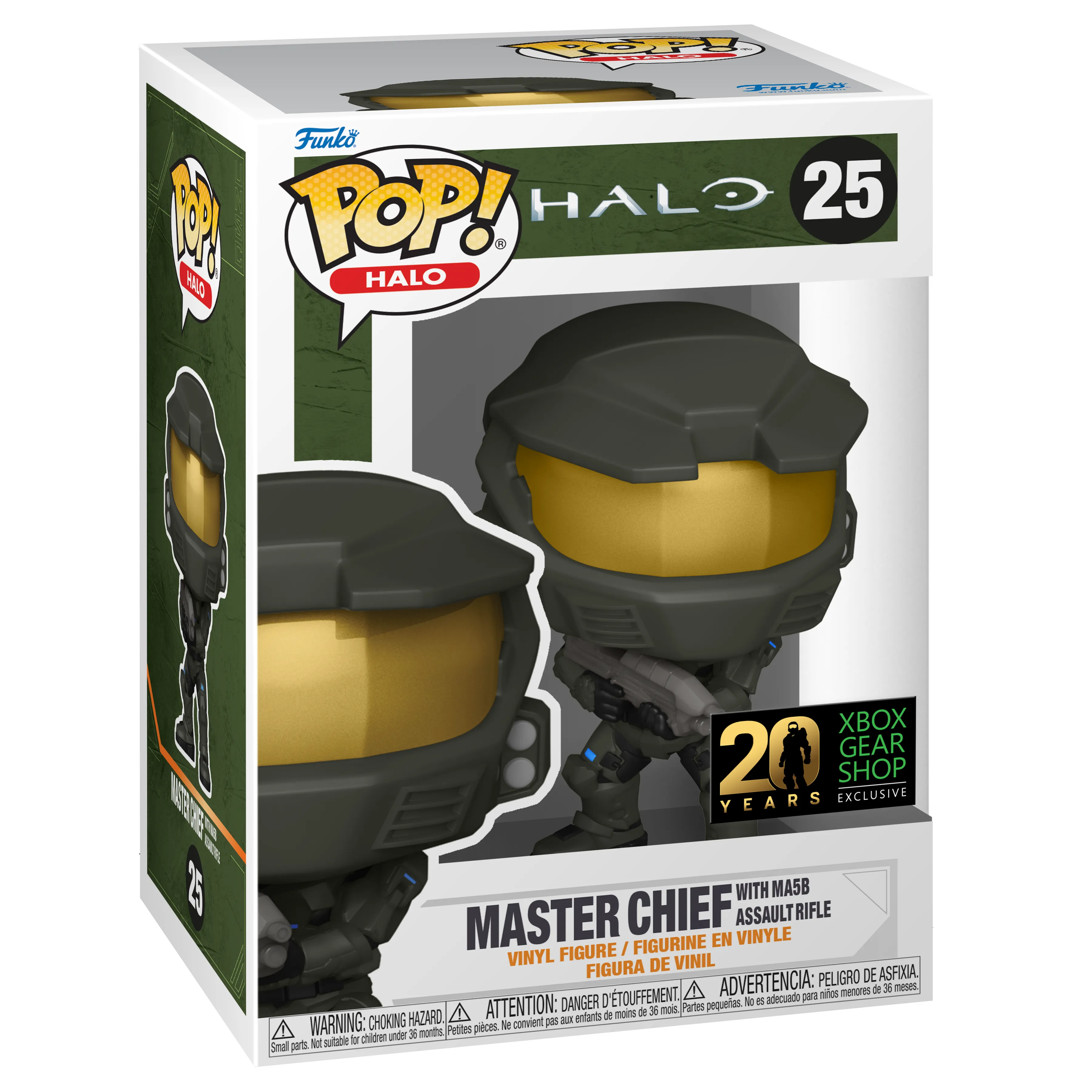 Halo Master Chief Funko POP! - 20th Anniversary XGS Exclusive Edition