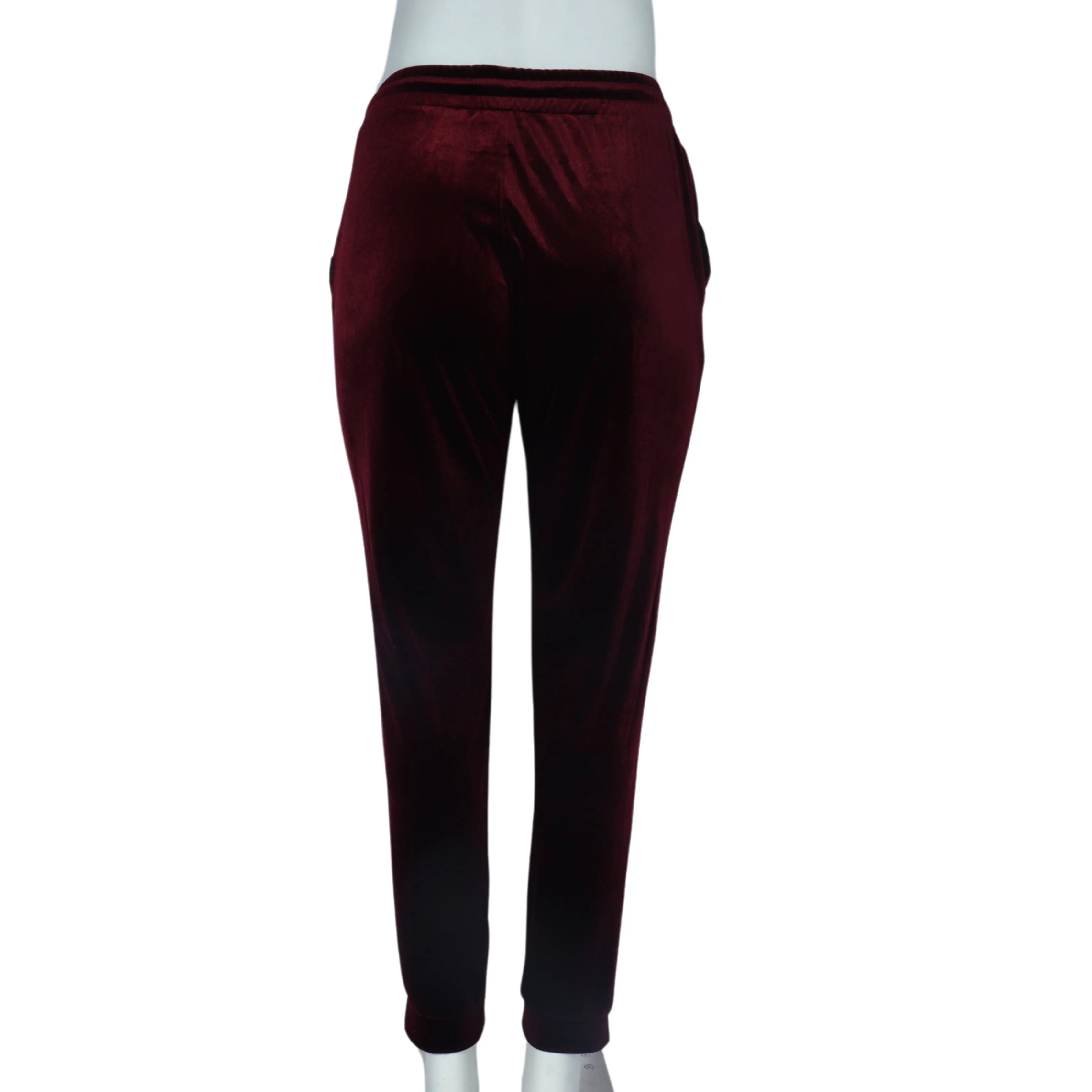 HALSTON - Womens velour sweatpants
