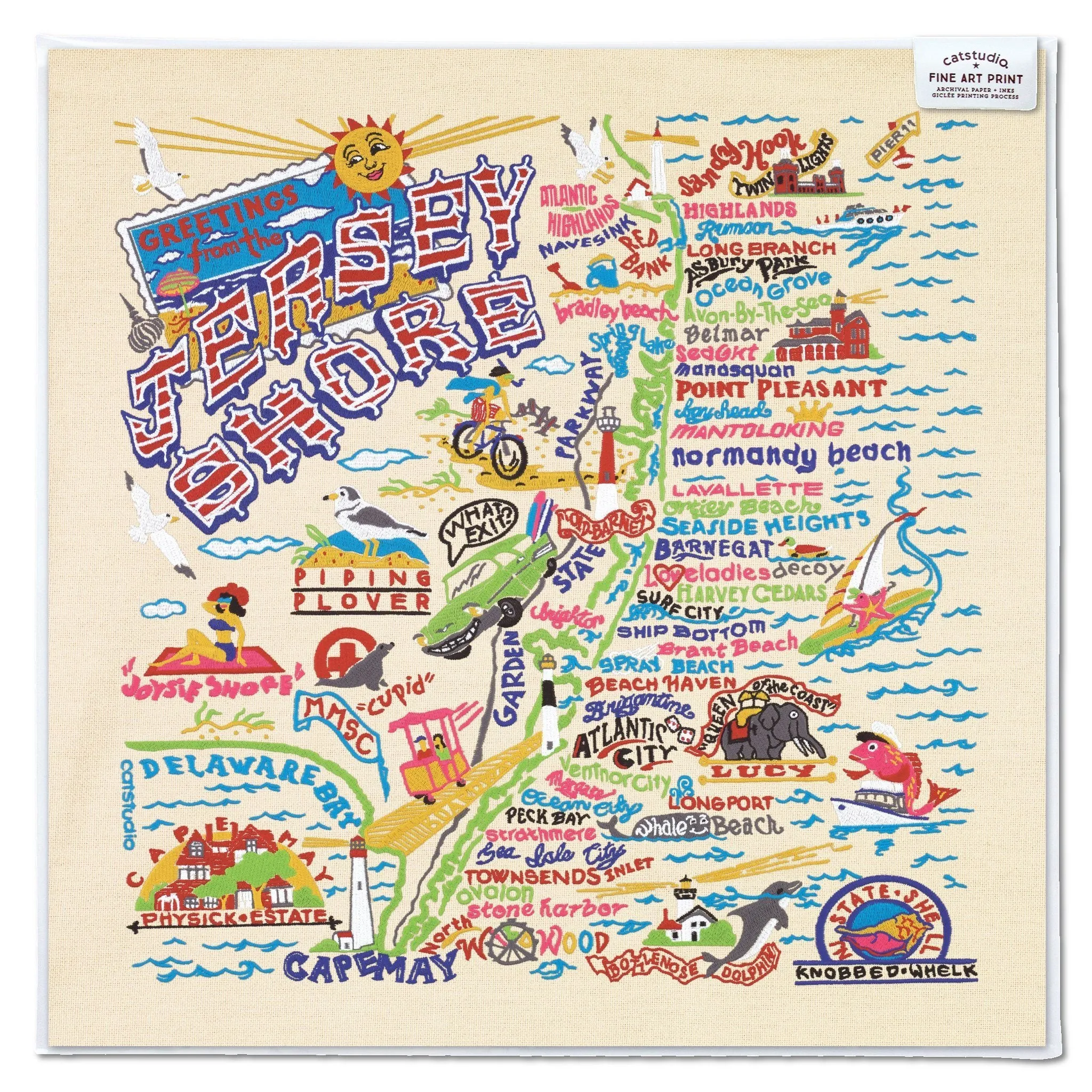 Jersey Shore Fine Art Print