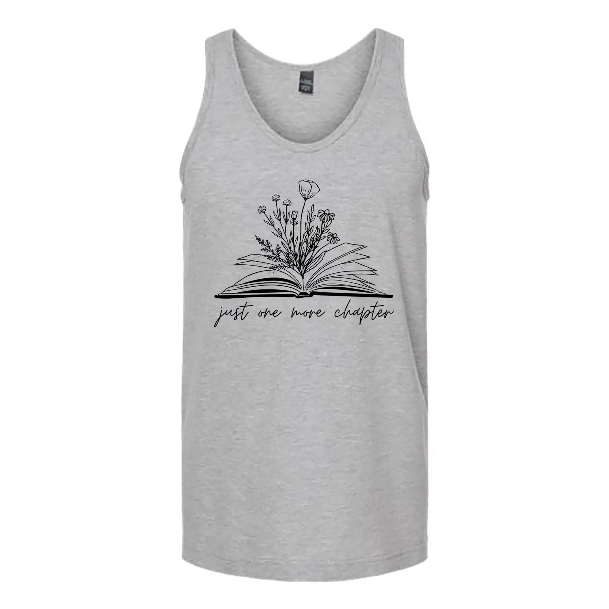 Just One More Chapter Book Unisex Tank Top