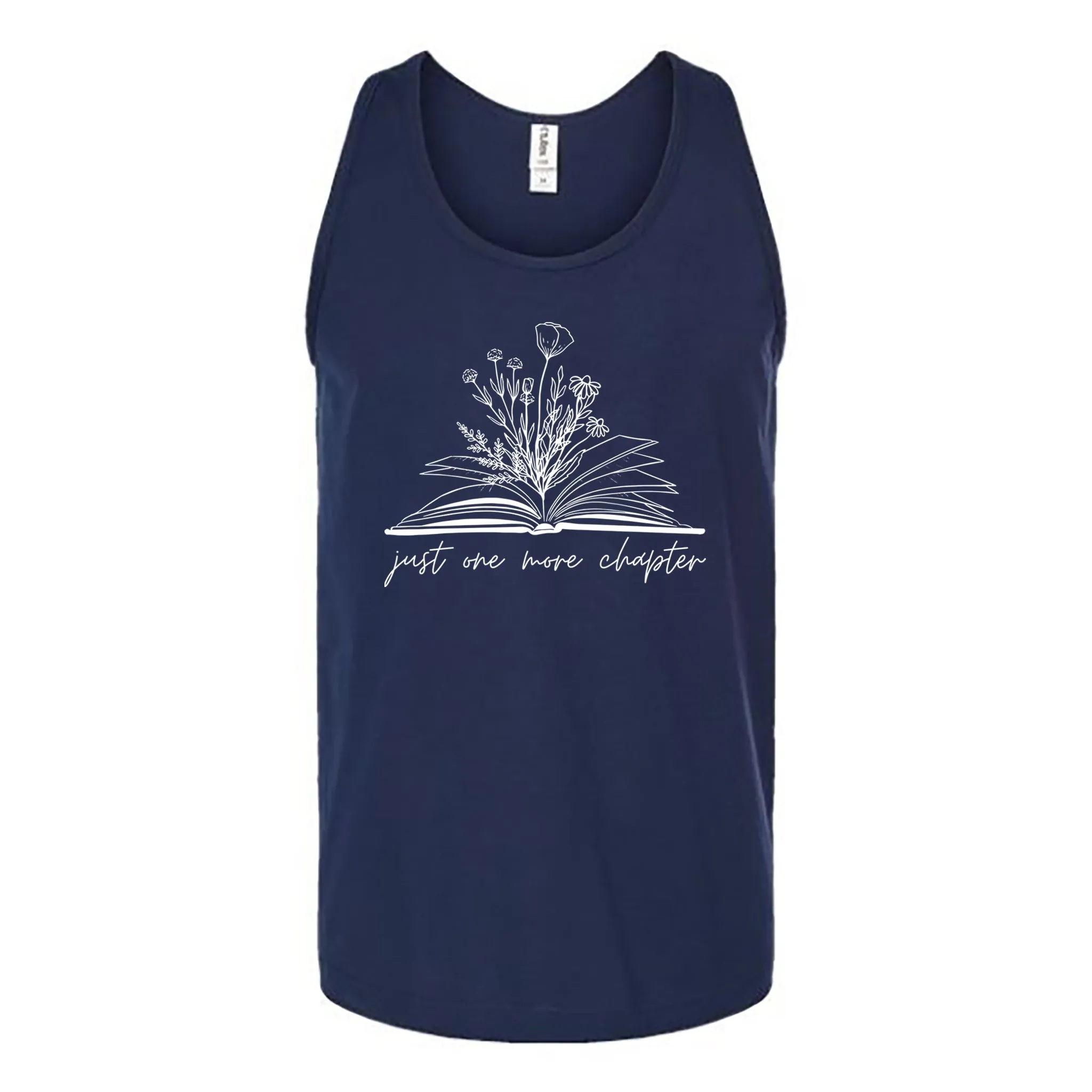 Just One More Chapter Book Unisex Tank Top