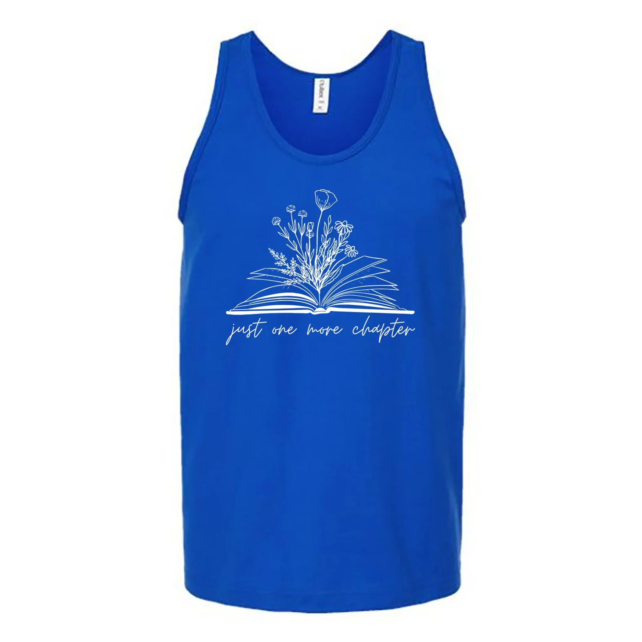 Just One More Chapter Book Unisex Tank Top