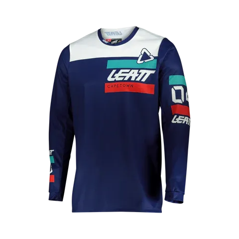 Leatt Cape Town 3.5 Ride Kit Jersey (Royal, Size: Small)