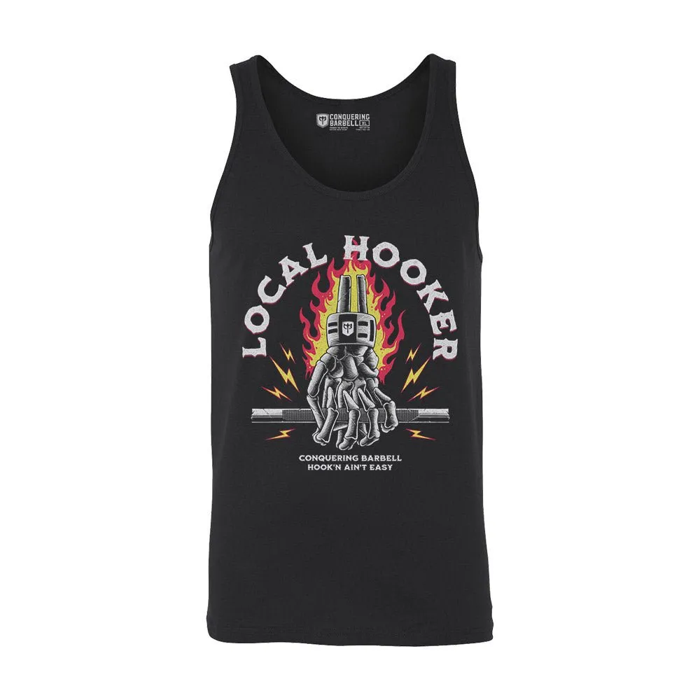 Local Hooker - Black tank top