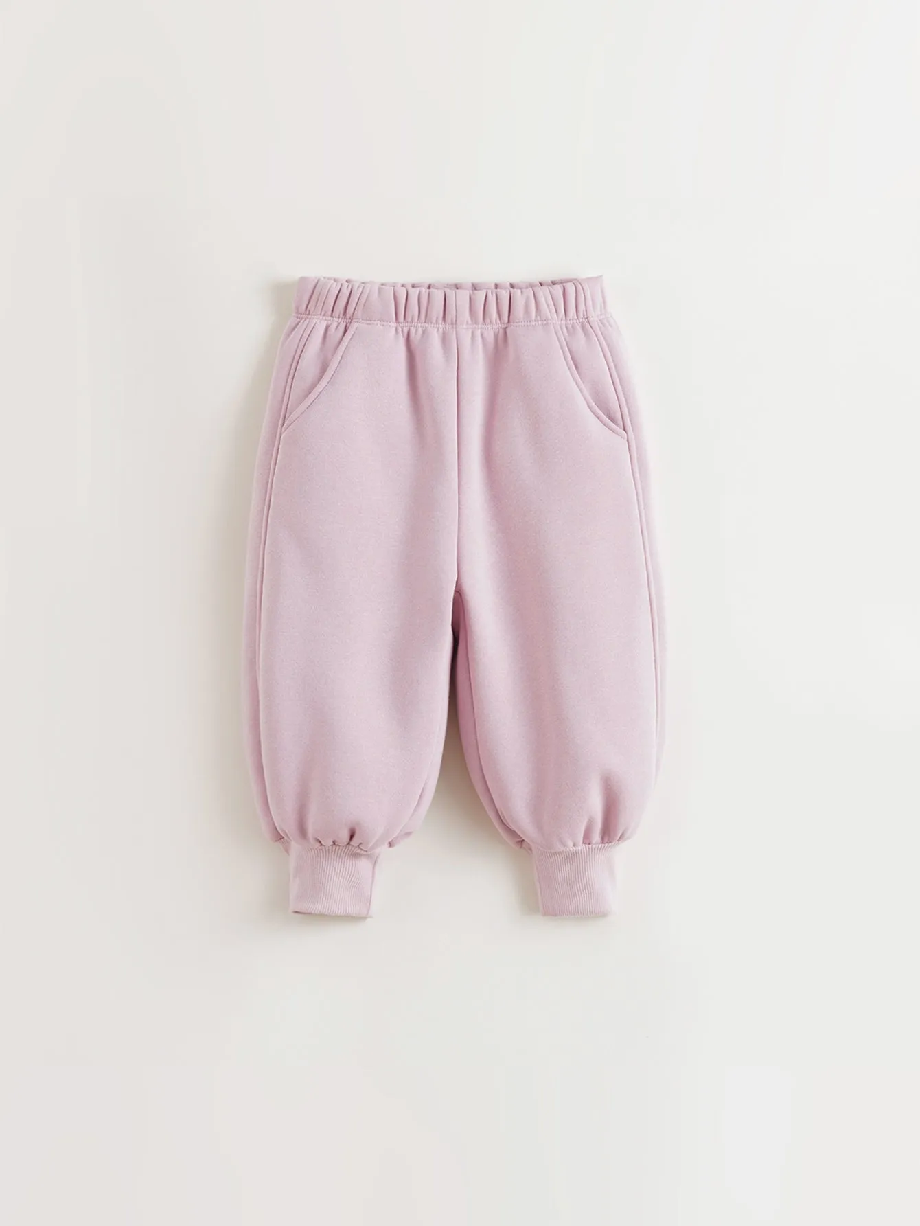 MARC & JANIE Boys Girls Padded Fleece Loose Drawstring Sweatpants 241807