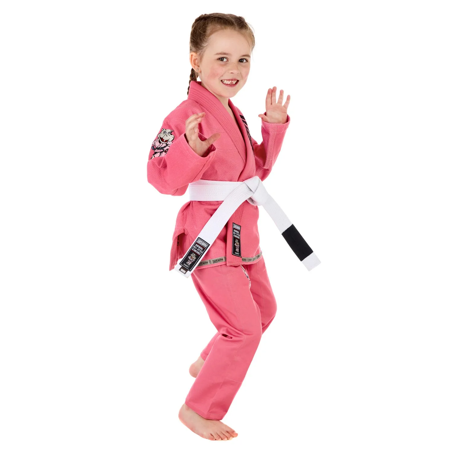 Meerkatsu Kids Animal Gi - Pink