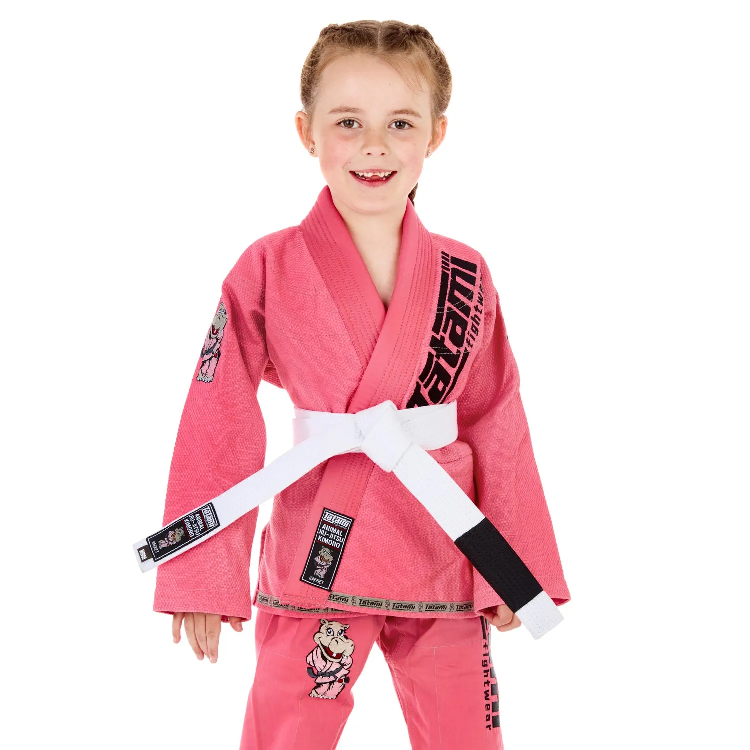 Meerkatsu Kids Animal Gi - Pink
