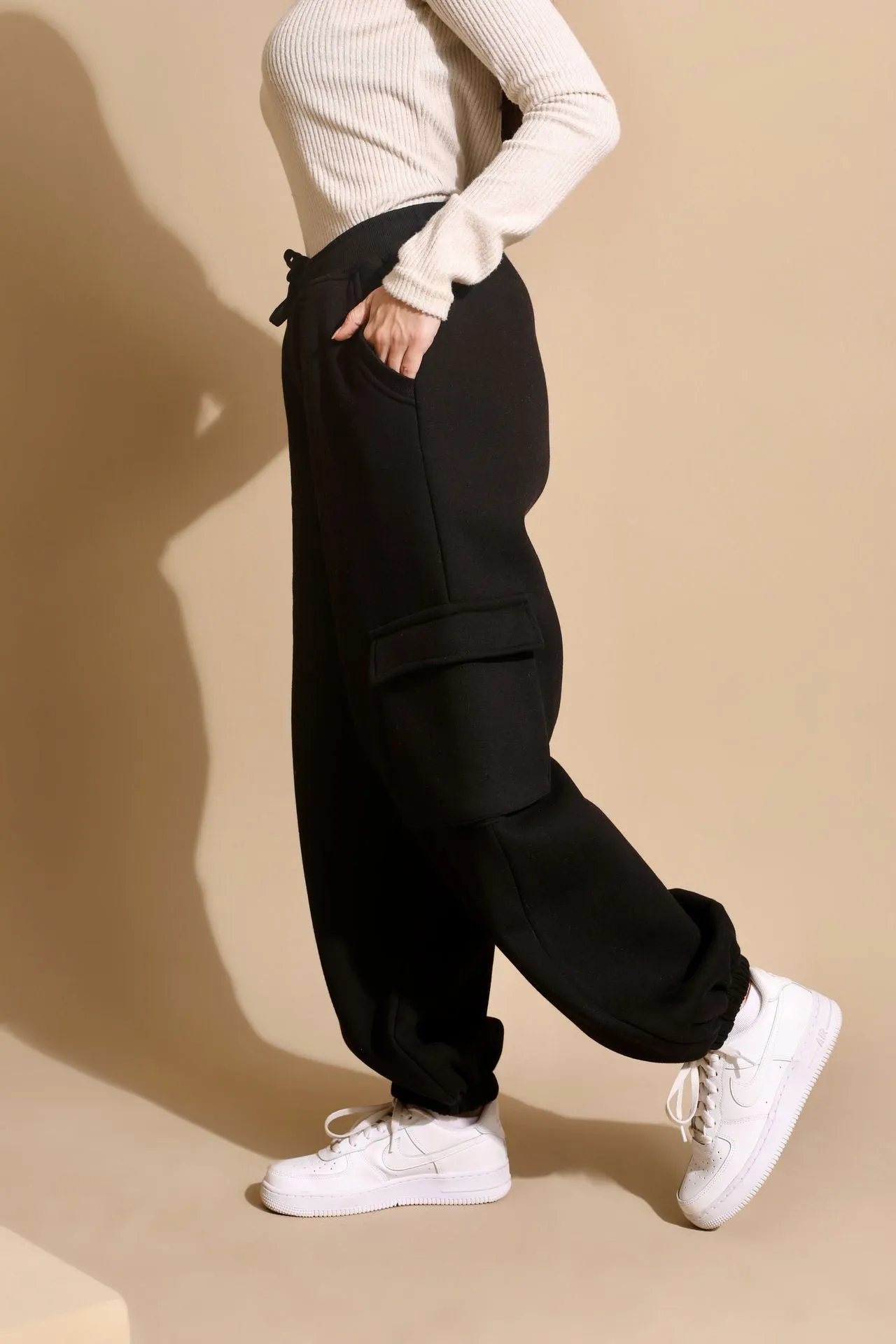 Melton Sweatpants (W629) - Just4Women