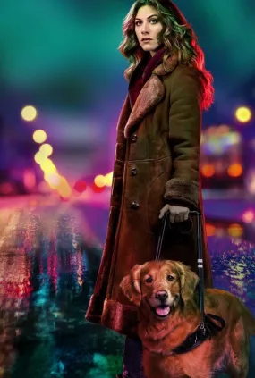Murphy Mason Faux Shearling Coat In The Dark by TJS