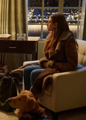 Murphy Mason Faux Shearling Coat In The Dark by TJS