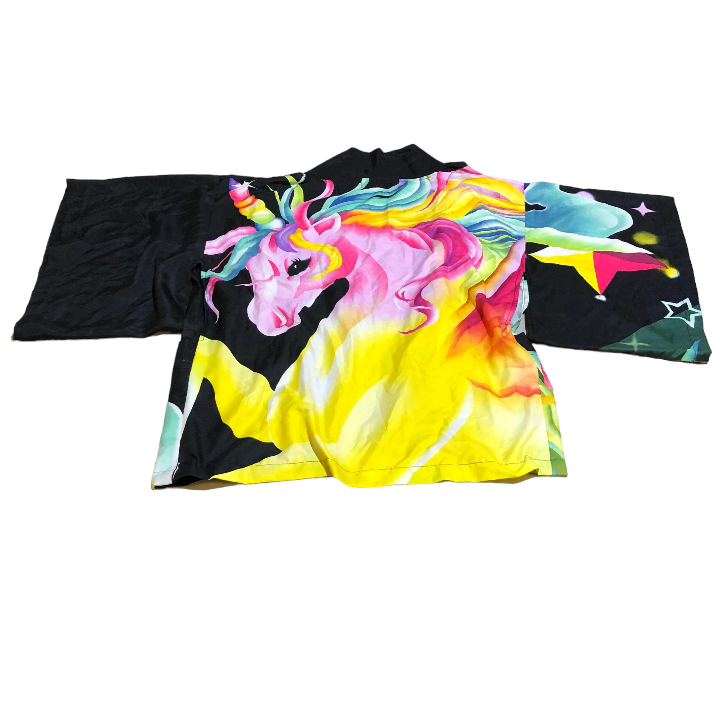 One of a Kind Handmade Rainbow Unicorn Haori by Blim