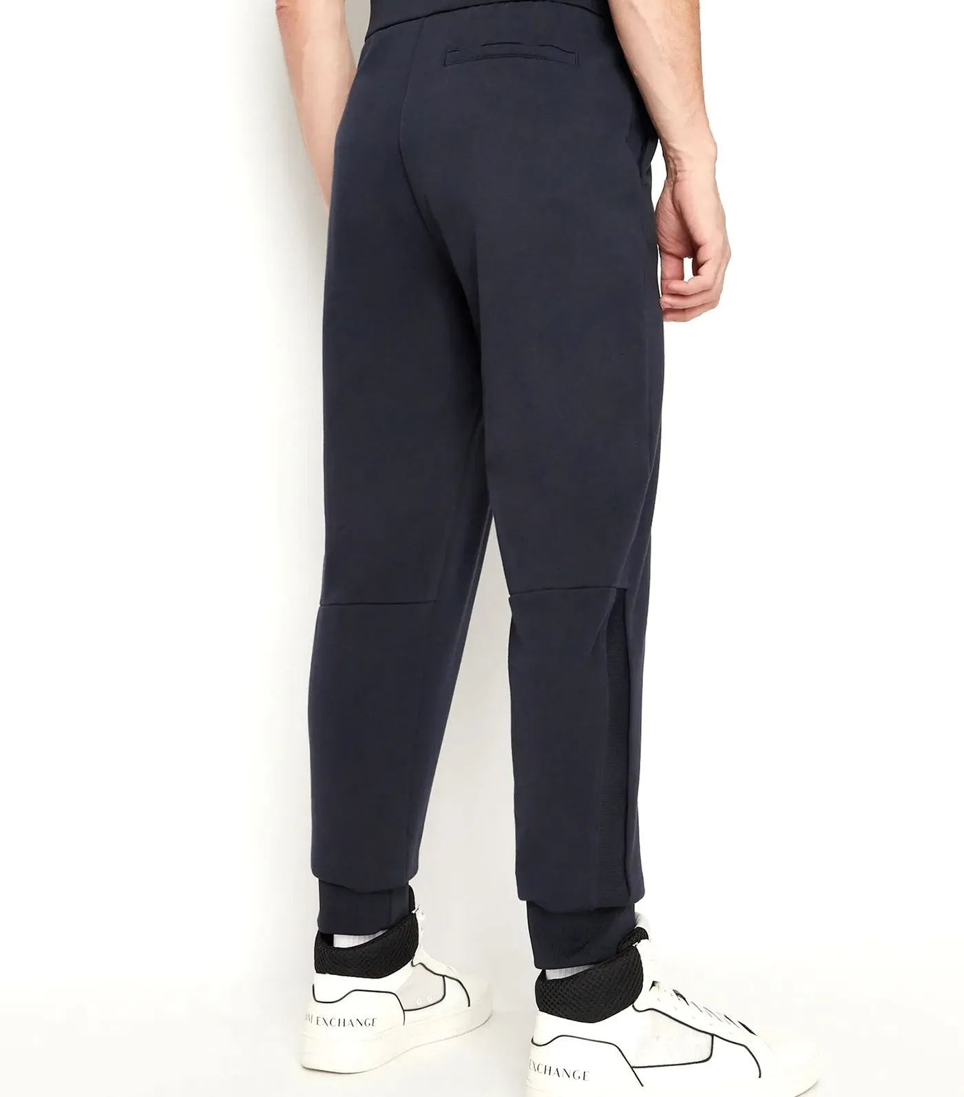 Organic French Terry Cotton Jogger Sweatpants Navy