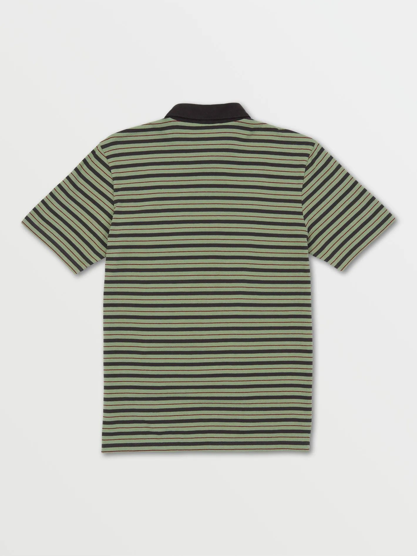 Parables Striped Polo - Cactus Green
