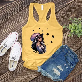 Pop Cosmic Cowgirl Women's Tank Top