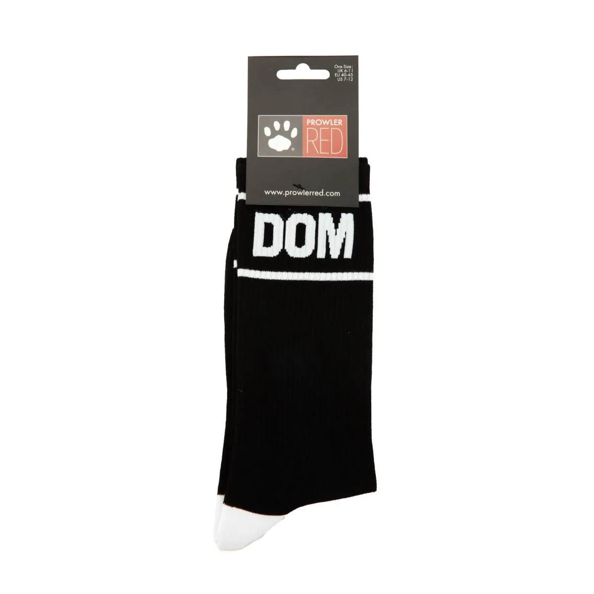 Prowler RED Dom Socks Black White