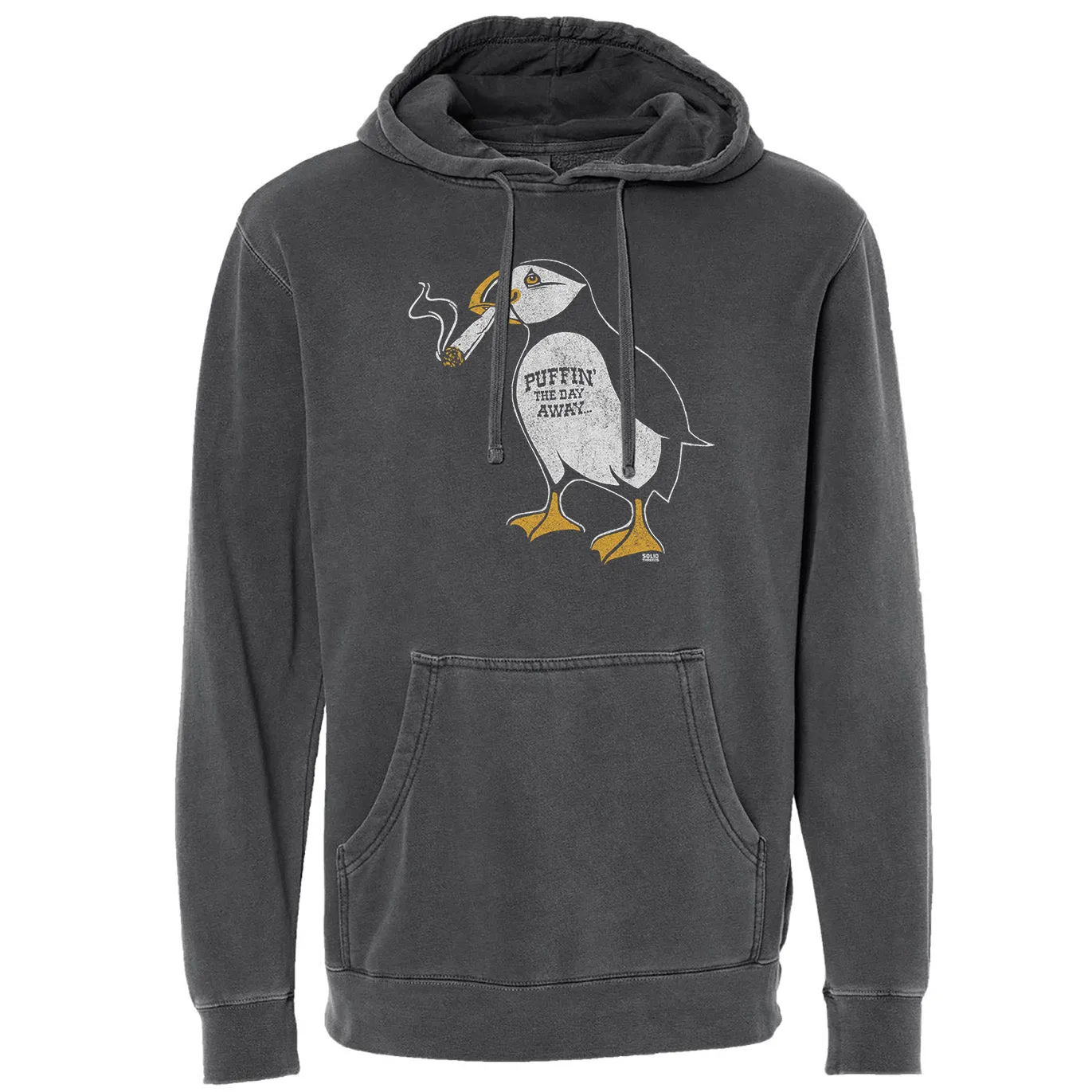 Puffin Away Vintage Wash Pullover Hoodie
