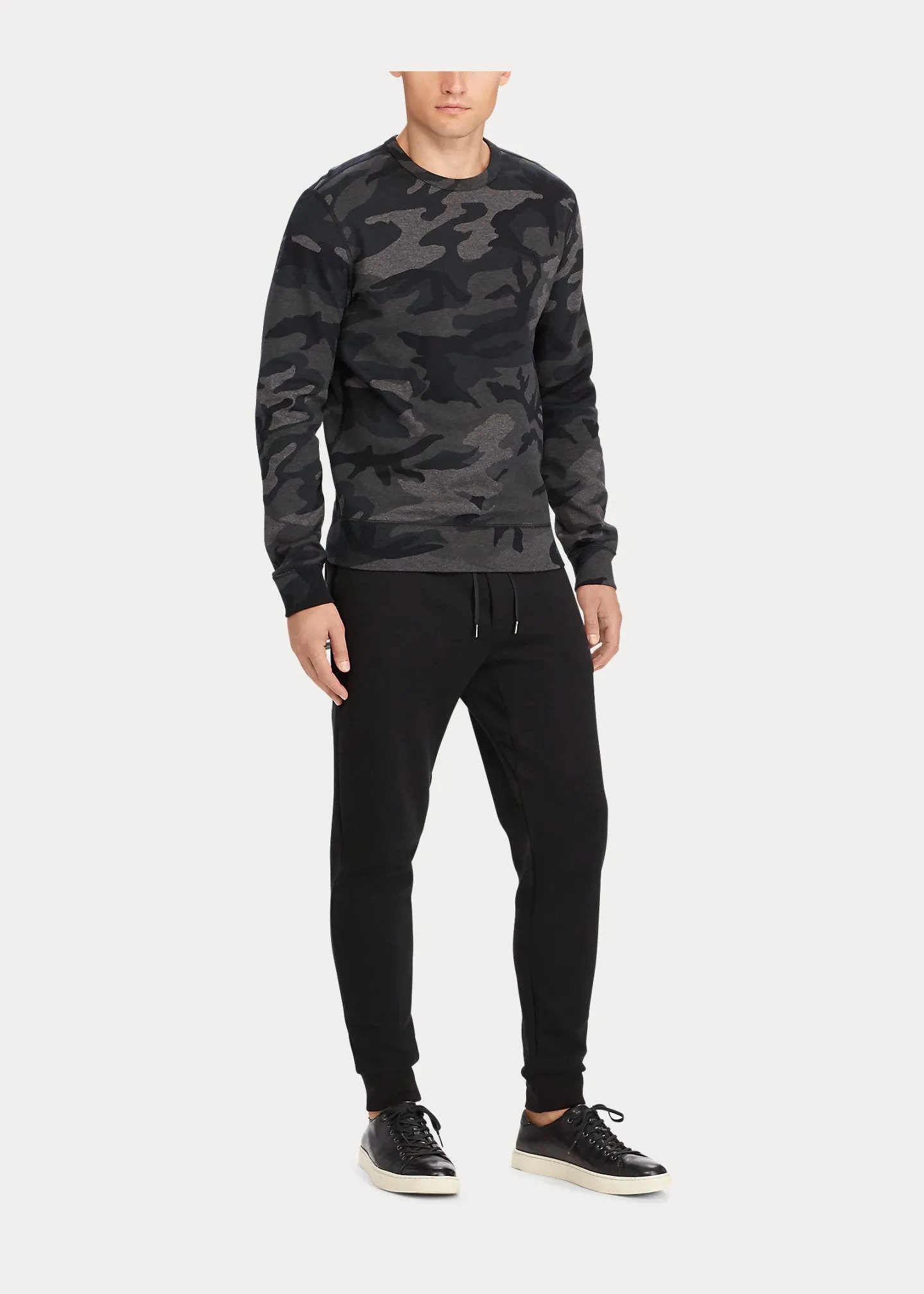 Ralph Lauren Double-Knit Jogger | Black