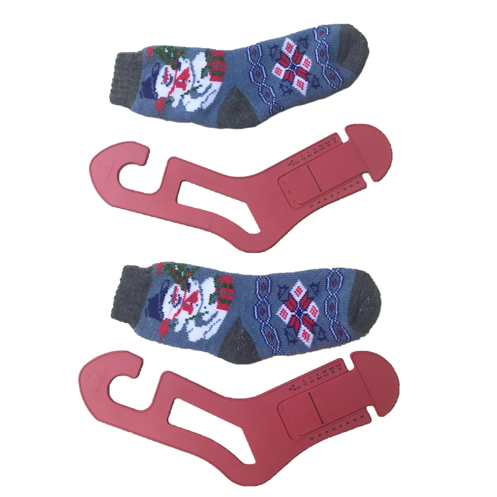 Red Suricata Adjustable Size Sock Blockers - Pair of Socking Stretchers