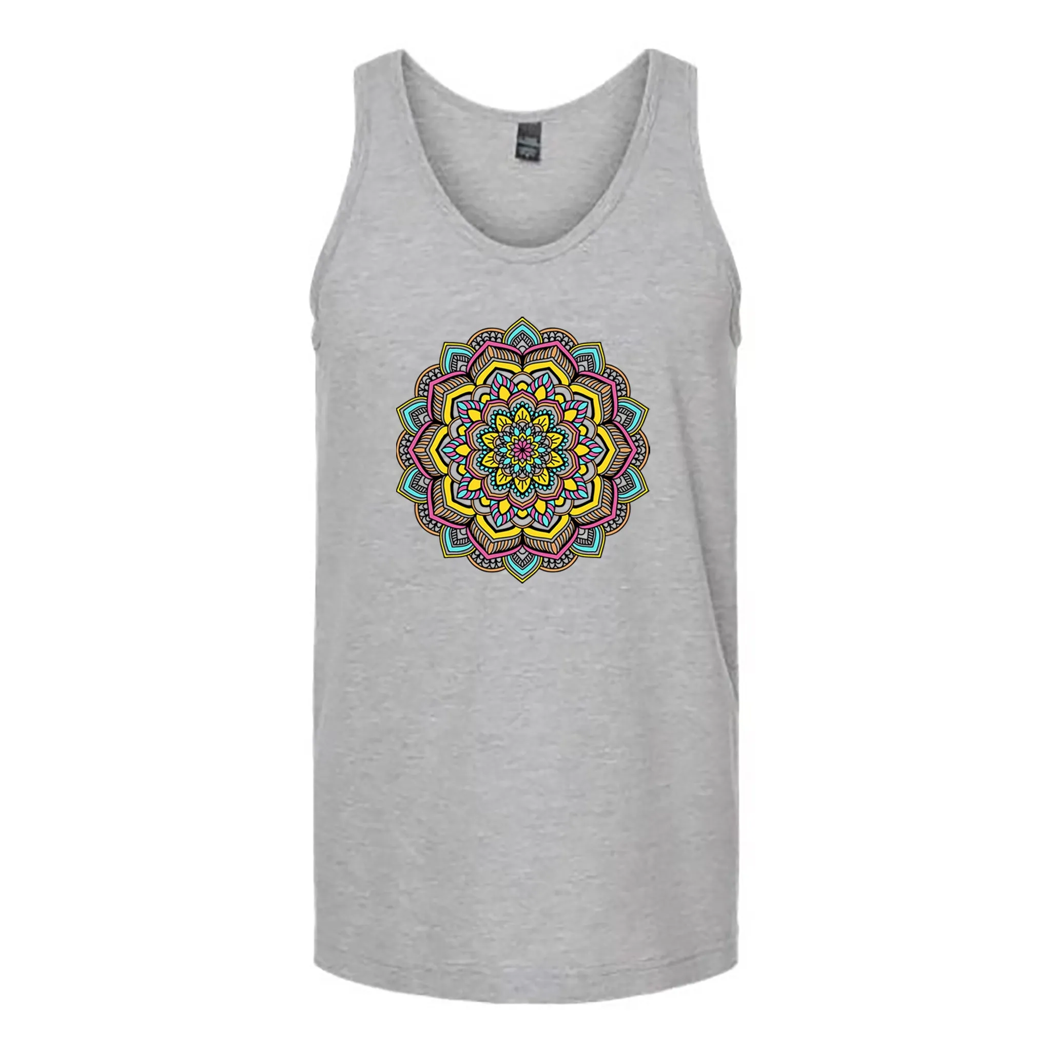Spring Color Mandala Unisex Tank Top