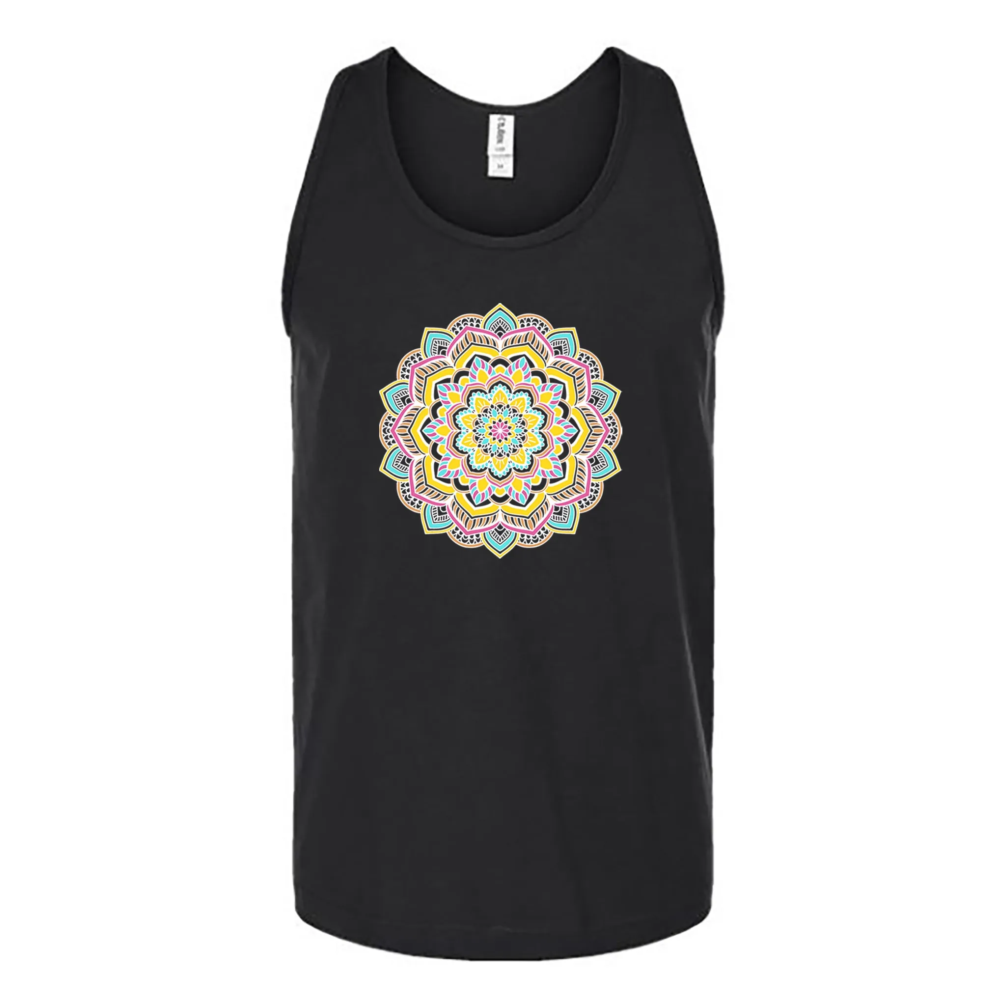Spring Color Mandala Unisex Tank Top