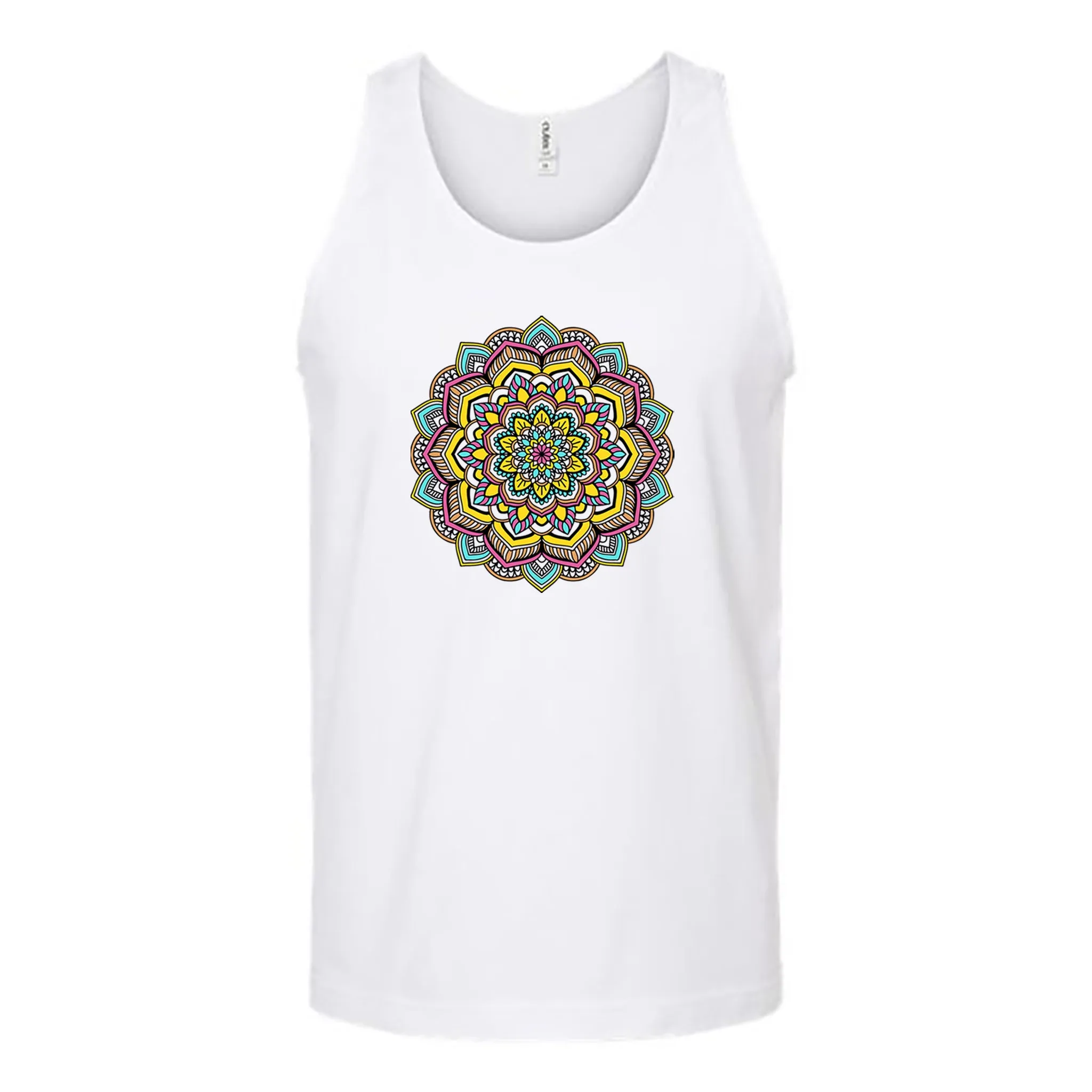 Spring Color Mandala Unisex Tank Top